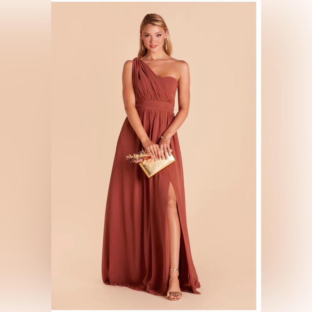BNWT Birdy Grey Grace Convertible Dress in Chiffon Spice, XS
